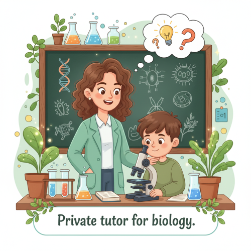 معلم خصوصی برای تدریس زیست