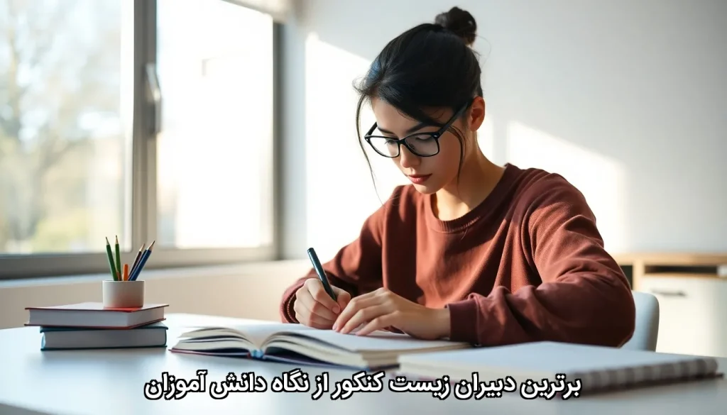 برترین دبیران زیست کنکور از نگاه دانش _آموزان